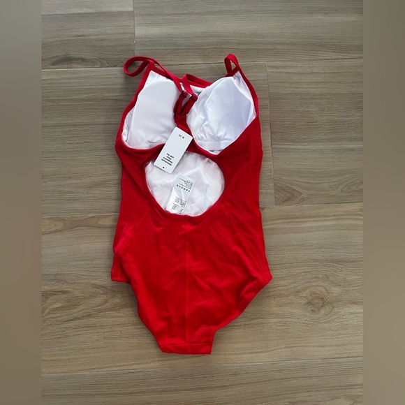 BALEAF Red Women’s Athletic Training Adjustable Strap One Piece Size 32 XS NWT - Picture 7 of 8